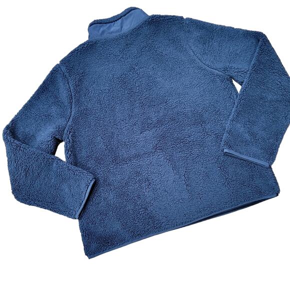 Lauren Ralph Lauren Faux Sherpa Half Zip Teddy Fleece Pullover - Picture 2 of 10